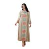NC70 Middle East Style Muslim Sequin Loose Long Dress for Women