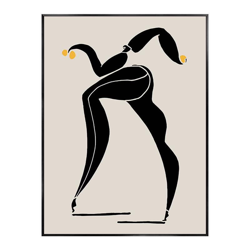 

Абстрактные линии искусства Матисс Пикассо постер Бохо Интерьер Декоративные картины Печать Холст Настенные картины Домашний декор для гостиной 21x30cm No Framed