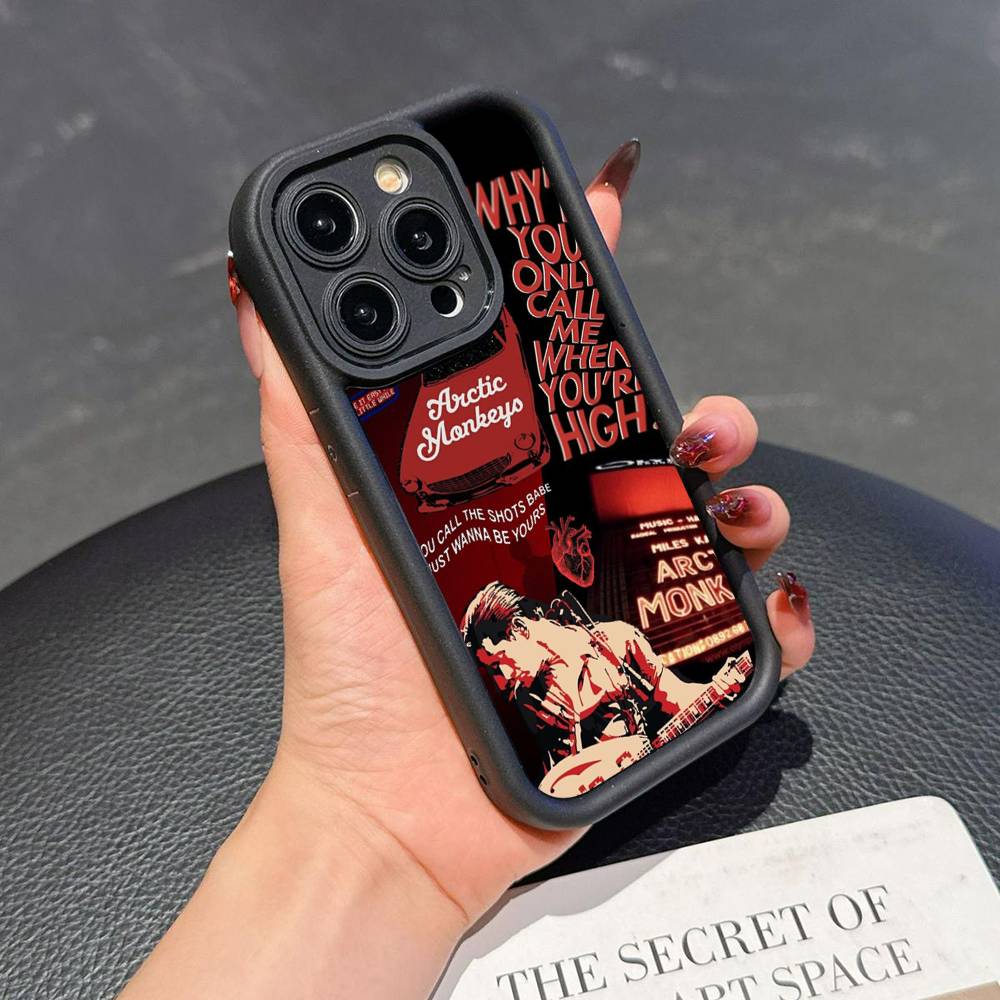 

Arctic Monkeys Band Soft TPU Phone Case For iphone 17 Air 16 15 14 13 12 11 Pro Max Plus Cover iPhone 17
