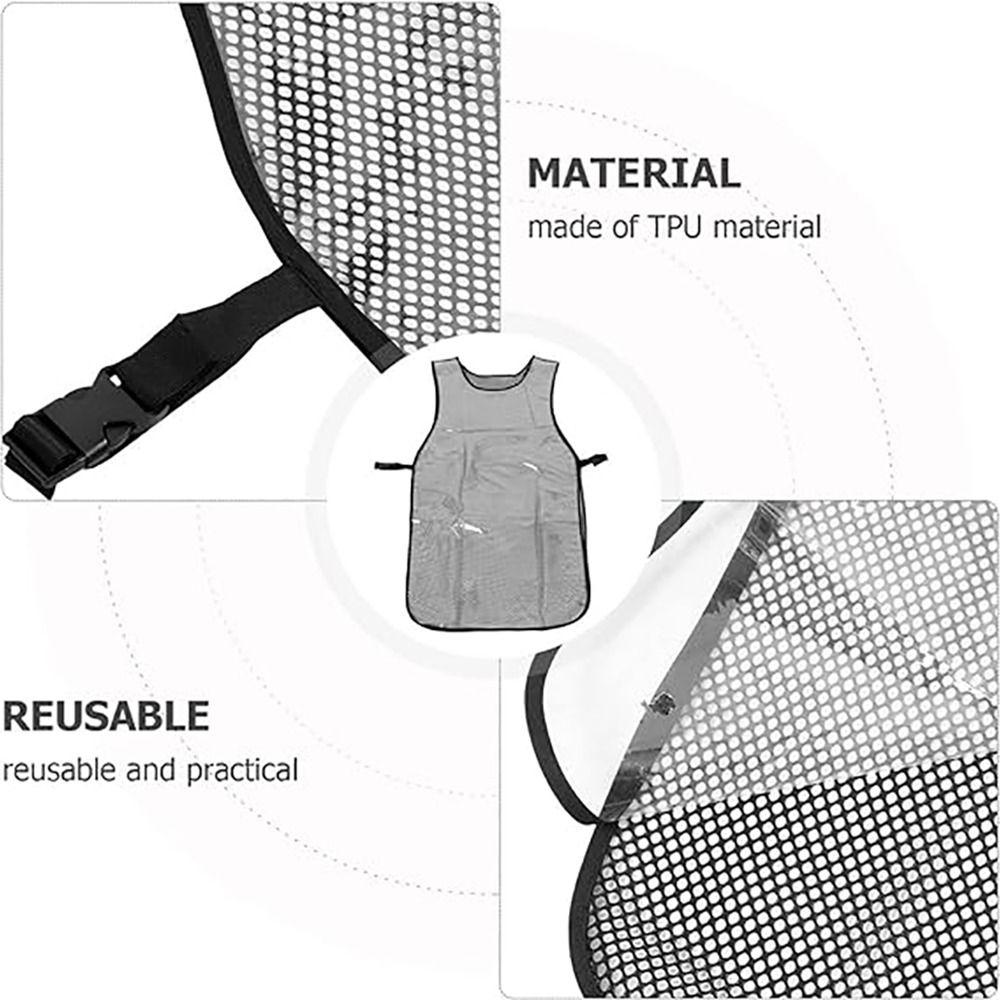Barbershop Haircut Apron Waterproof Gardening Apron Replacement Dog Grooming Bib