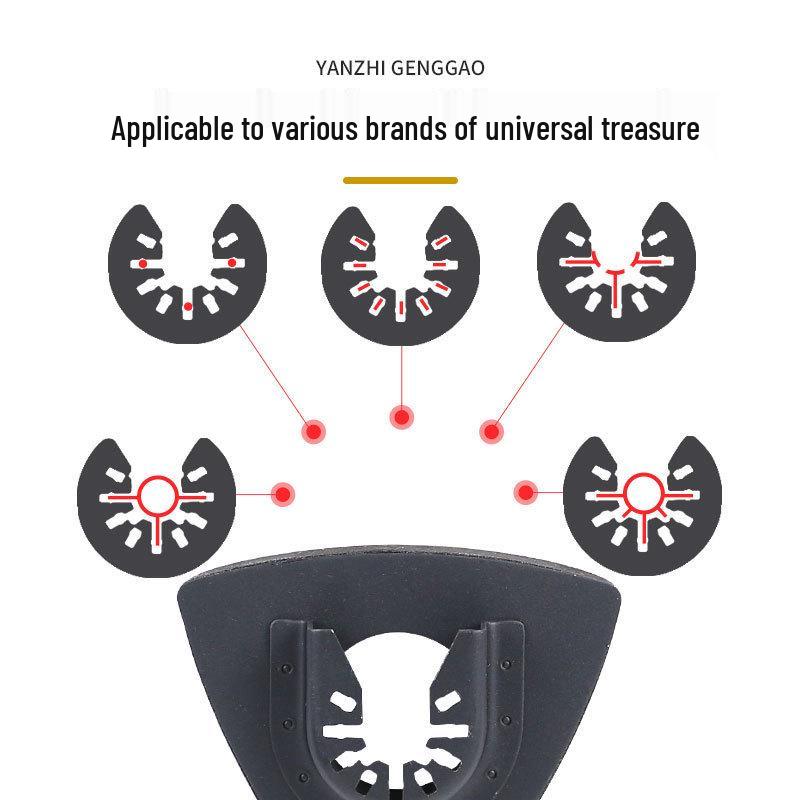 Universal Multi-Function Triangle Sanding Disc Kit: Woodworking Sandpaper with Fine Grit