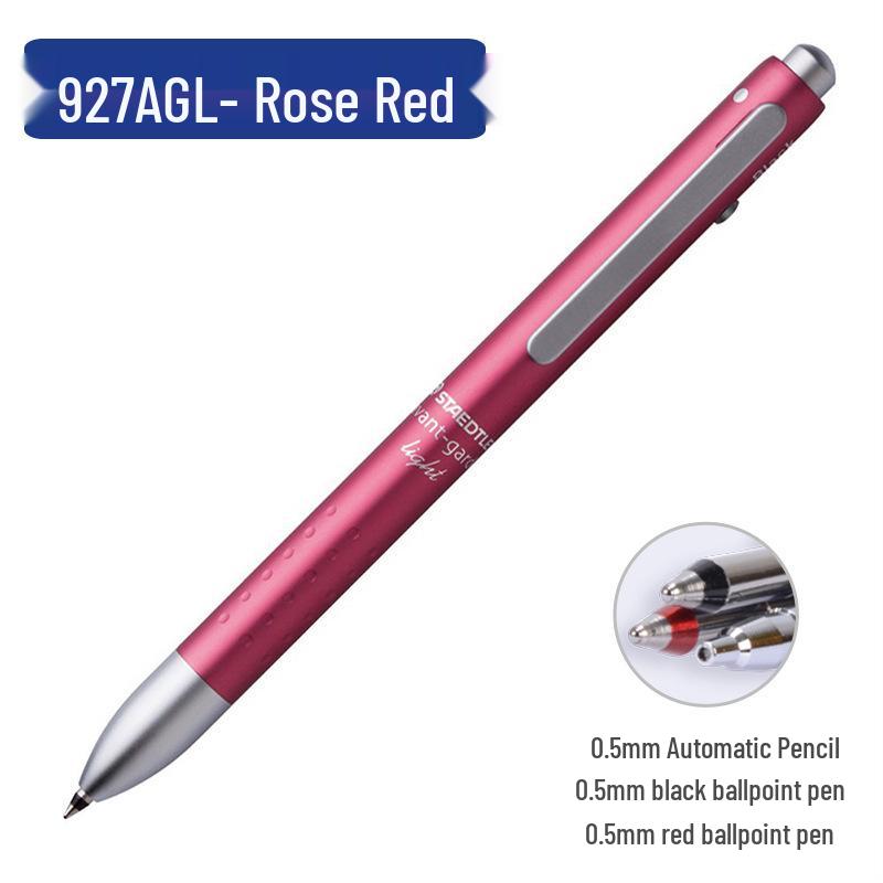 STAEDTLER 927AGL 3-в-1 ручка с датчиком гравитации: Черно-красная шариковая и механическая ручка