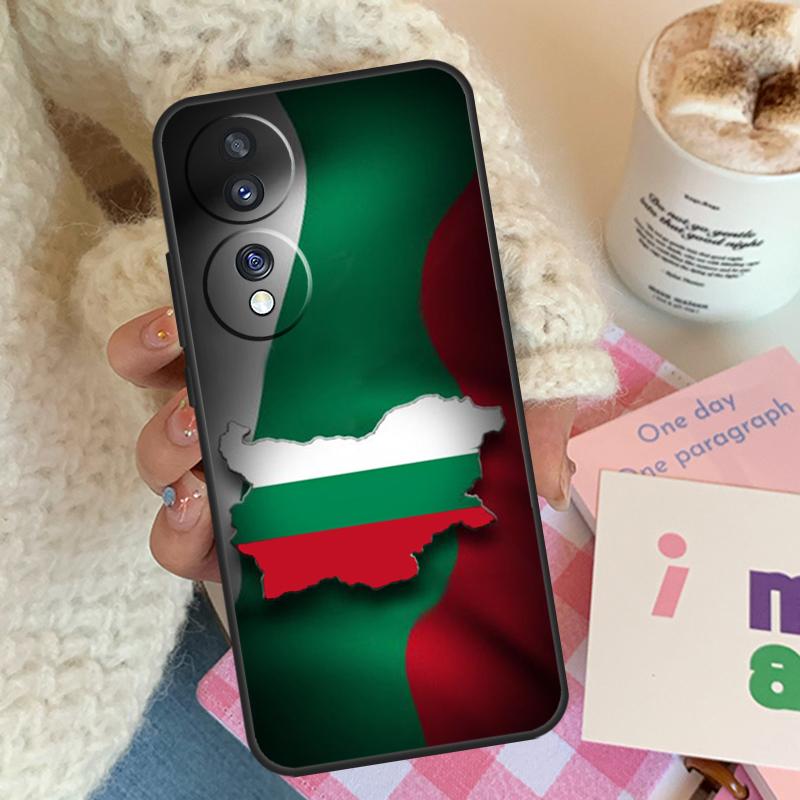 Bulgaria National Flag For Honor Magic 8 7 6 Lite Case For Honor 400 200 Pro 90 70 50 X8c X8b X9a X9b X9c X9d Win RT