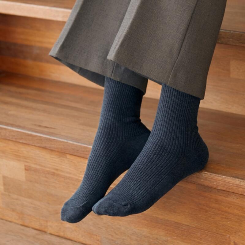 Unisex Basic Lip Melange Navy 5-Pack UNI121-SET