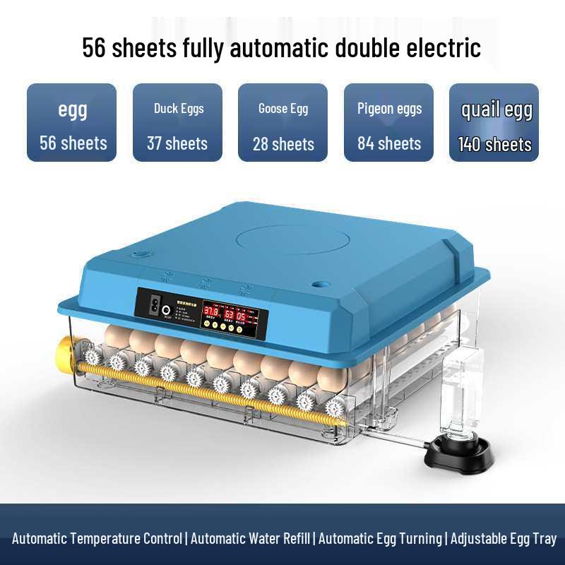 Smart Mini Household Incubator: Fully Automatic Quail & Chicken Egg Incubator with Constant Temperature Control