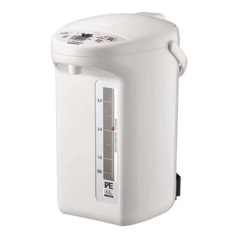 Zojirushi VE Vacuum Electric Water Boiler with 4-Stage Temperature Control CN plug (adapter included)