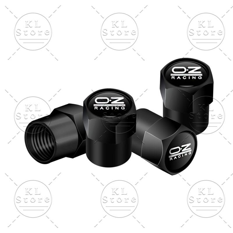 AUP1 OZ O.Z Racing Logo Car Metal Badge Wheel Tires Valve Caps Tyre Dust Cover Universal For Car Bicycle Truck Motorcycle Accessories
