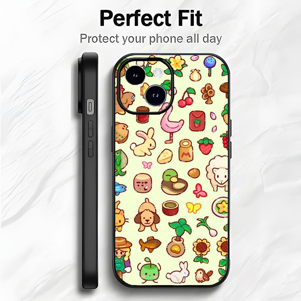 Cozy Farming Game S-Stardew Valley Phone Case Phone Case Soft Packaging Lightweight For iPhone17 16 15 14 13ProMax