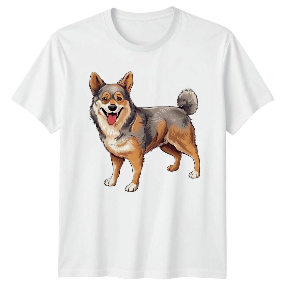 Happy Corgi Dog Corgi Animals Unisexs TShirt Unisexs Graphic Tee S