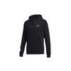 adidas neo Men's Black Hooded Pullover Sweatshirt GM2282