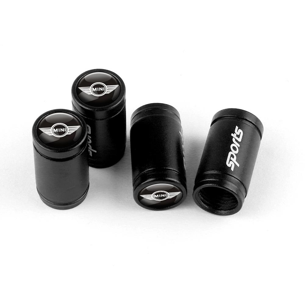 4Pcs Car Styling Wheel Tire Valve Caps Stem Case Auto Exterior Accessories For MINI Cooper JCW WORKS R55 R56 F55 F56 R57 R58 R59 Hvmqy88