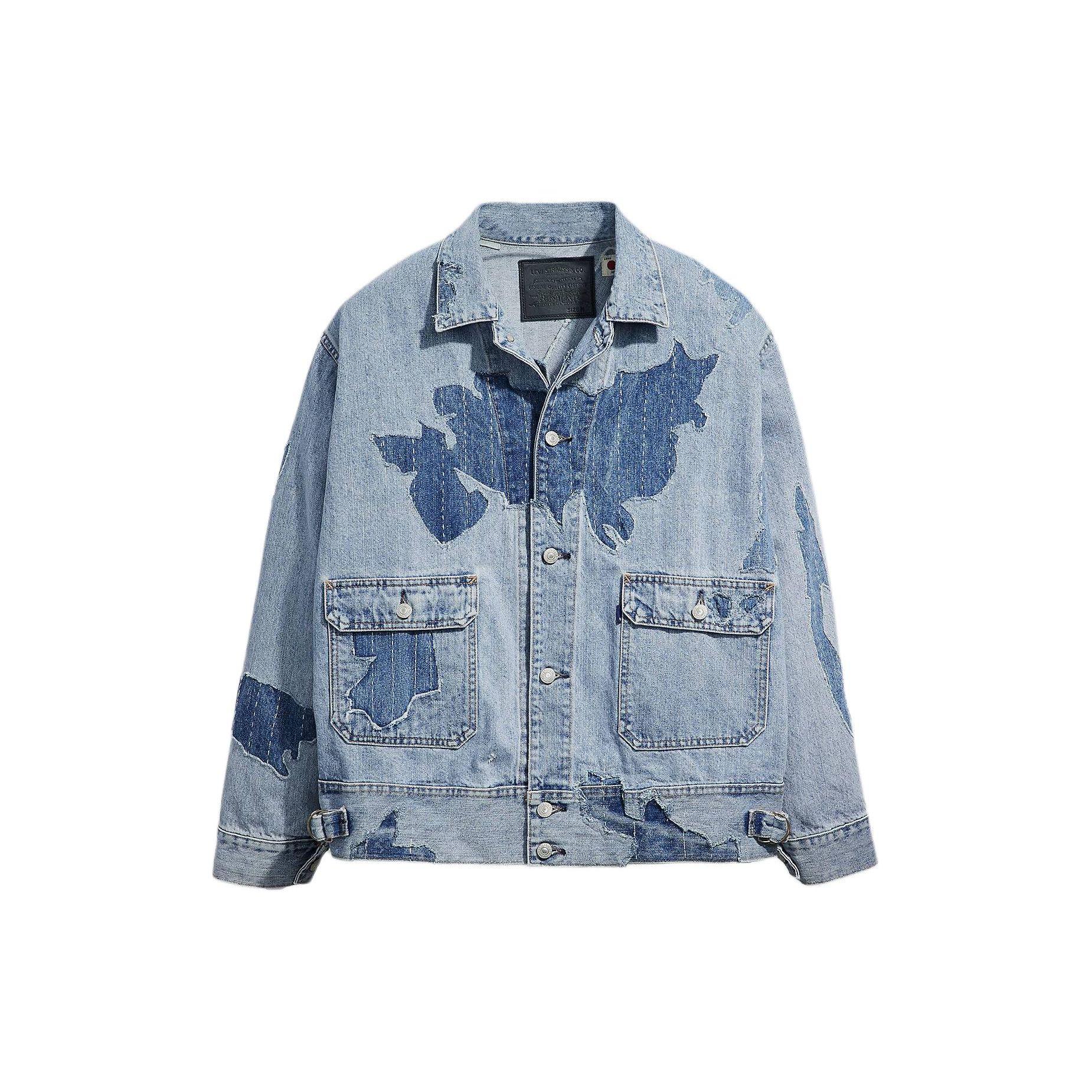 

Levis SS24 Japan Limited Edition Type 2 Vintage Loose Fit Long Sleeve Denim Jacket Men jackets Light-Blue A7150-0001 S