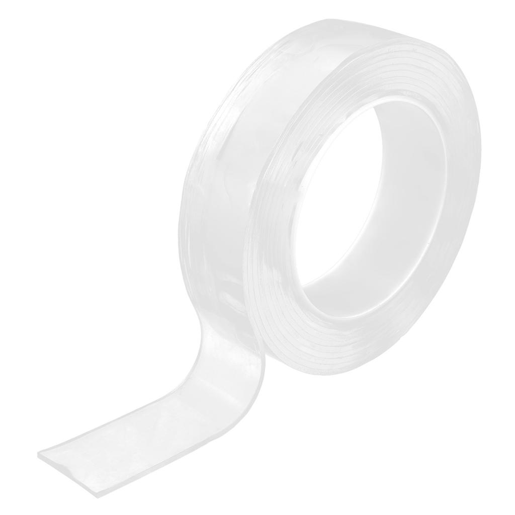 Bandă Dublu-Adezivă Multifuncțională Fără Marcaje, Removabilă, Lavabilă, Adeziv pentru Interior Exterior(3 m 9.8ft )