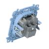 R-TV-SAT Antenna Socket, Terminal/terminal, for Through-connection Socket (