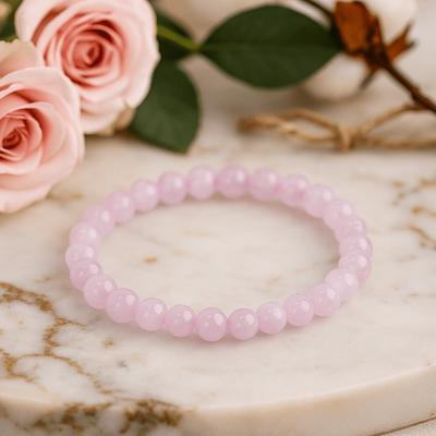 Rose Quartz Bracelet Crystal Gemstone