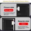 Smart WiFi Door And Window Alarm Sensor, Realtime Smart Door Sensor Sound Alarm, Pool Alarm For Kids Safety, Detector Security Alarm