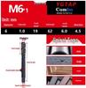 Spiral Tip Cobalt Machine Tap for Stainless Steel, M3-M16