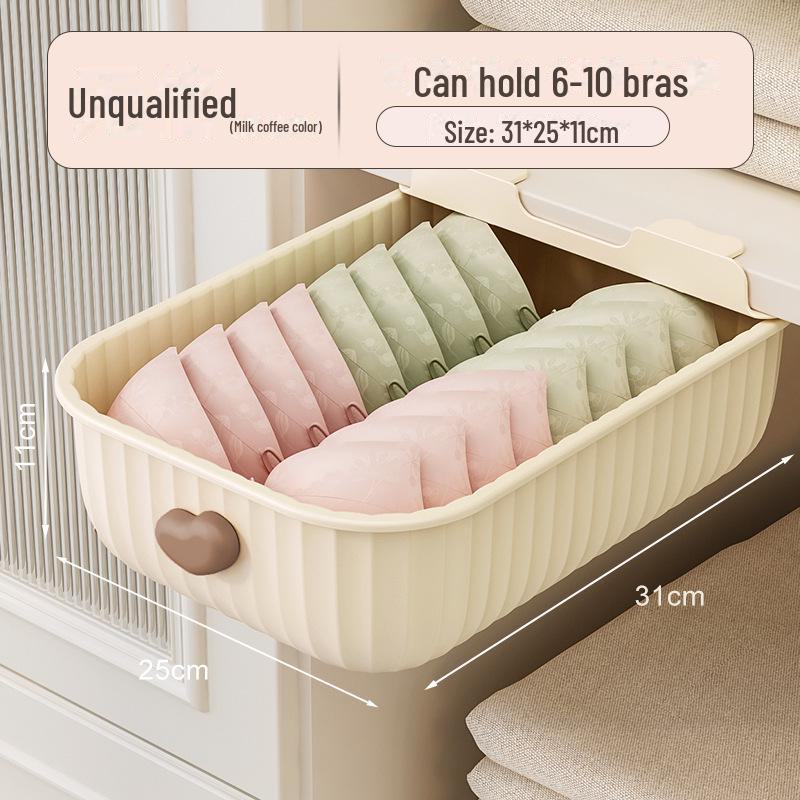 

Настенный ящик для хранения нижнего белья и носков - большой органайзер с отделениями