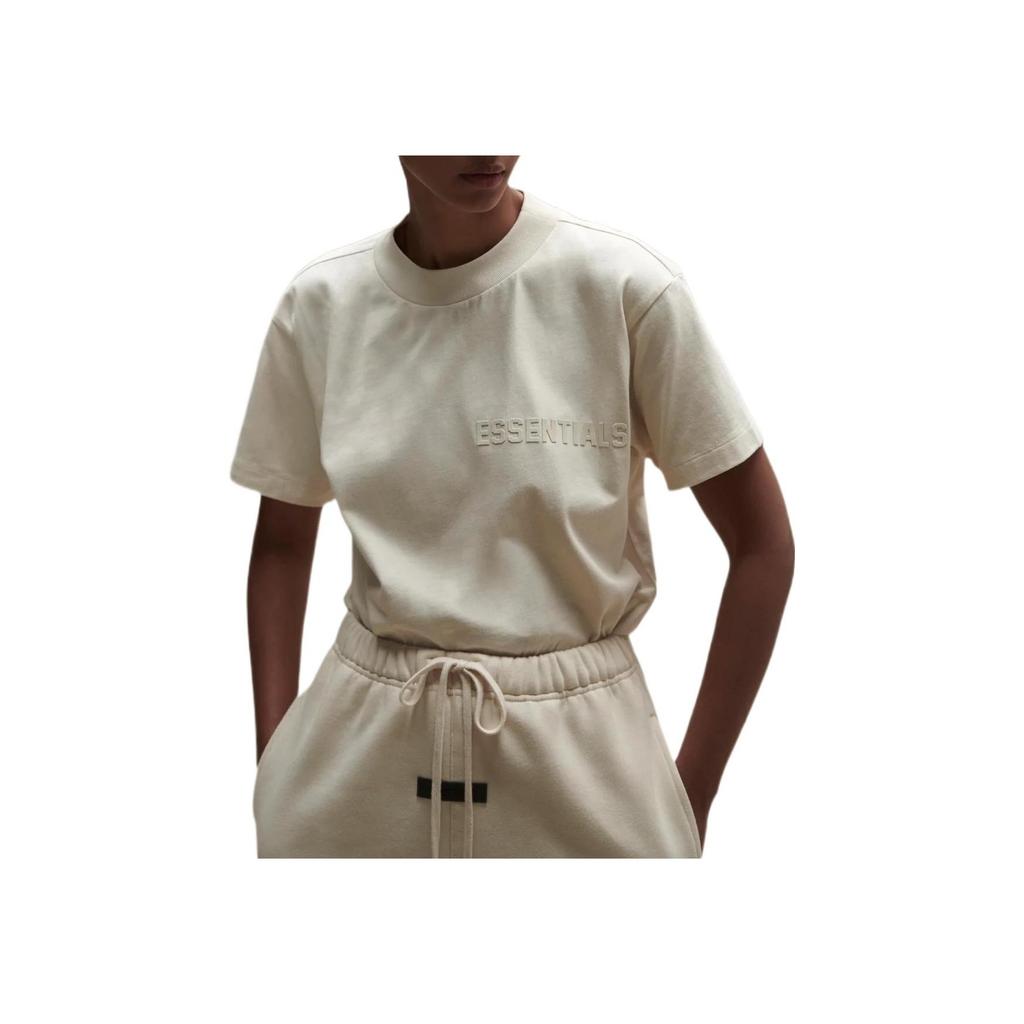Fear of God Essentials Short Sleeve Tee Fall/Winter 2022 Women Tops Smoke-Grey FOG-FW22-256