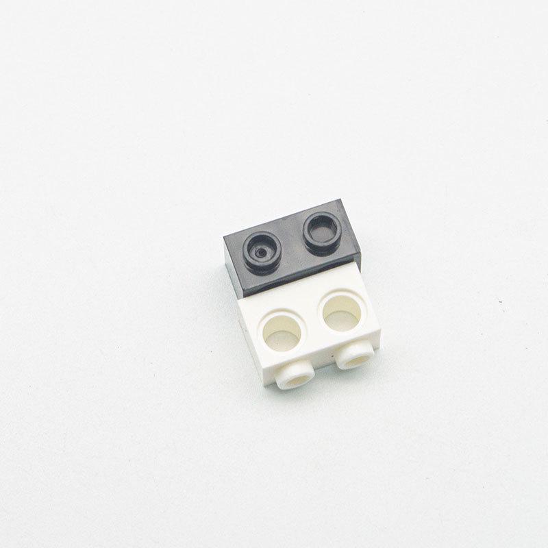 High-Quality MOC Compatible Building Blocks: 32000 Small Particles, 1x2 Brick with 2 Holes (Min. Order: 50g)