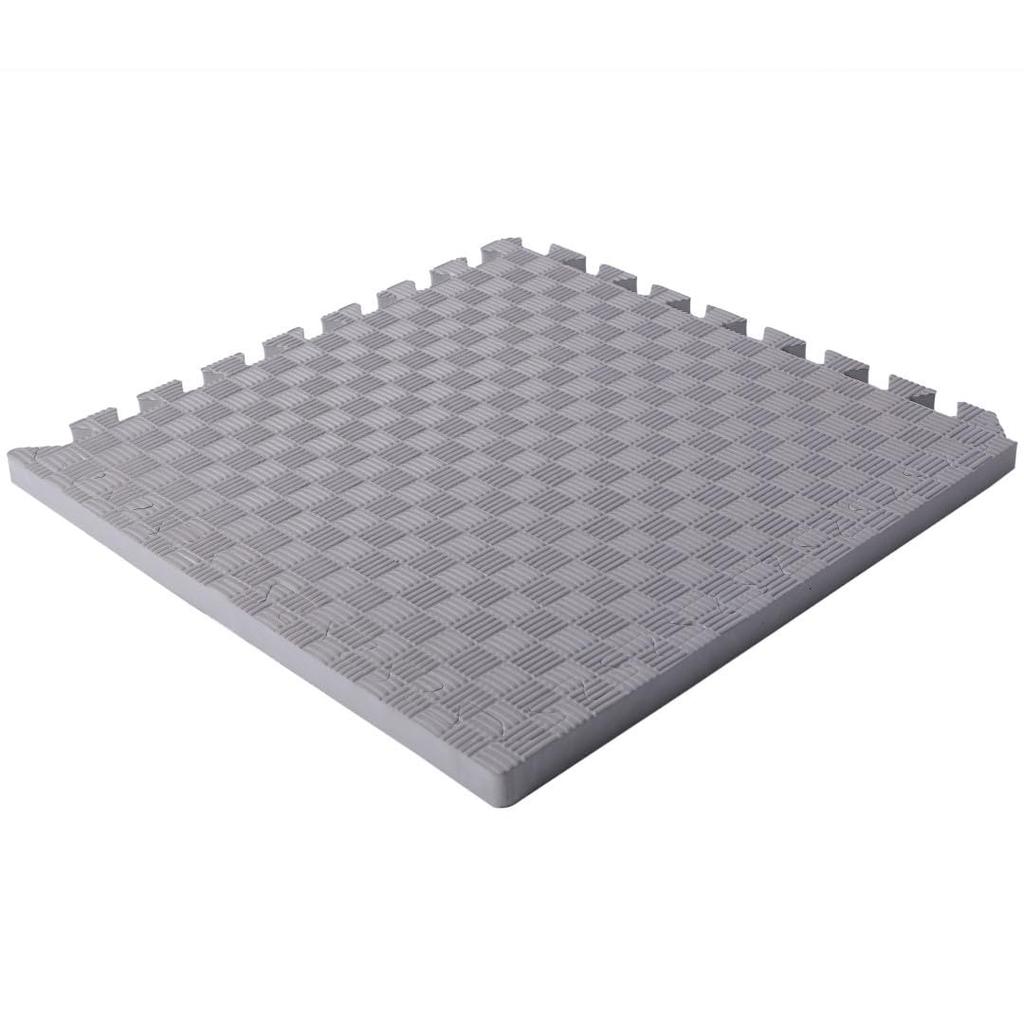 ISL PRO Sport Mats, 26mm Extra Thick, Gray, 50x50cm, with Side Panels, Set of 6