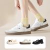 Short Socks, Pure Cotton Women's Spring and Summer Thin Right-angle Socks, Women's Boneless Anti-roll Boat Socks, Sports Women's Socks