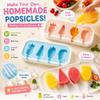 Food Grade Silicone Popsicle Molds Cute Fun Shapes Non Stick Design For Homemade Summer Treats For Kids Family