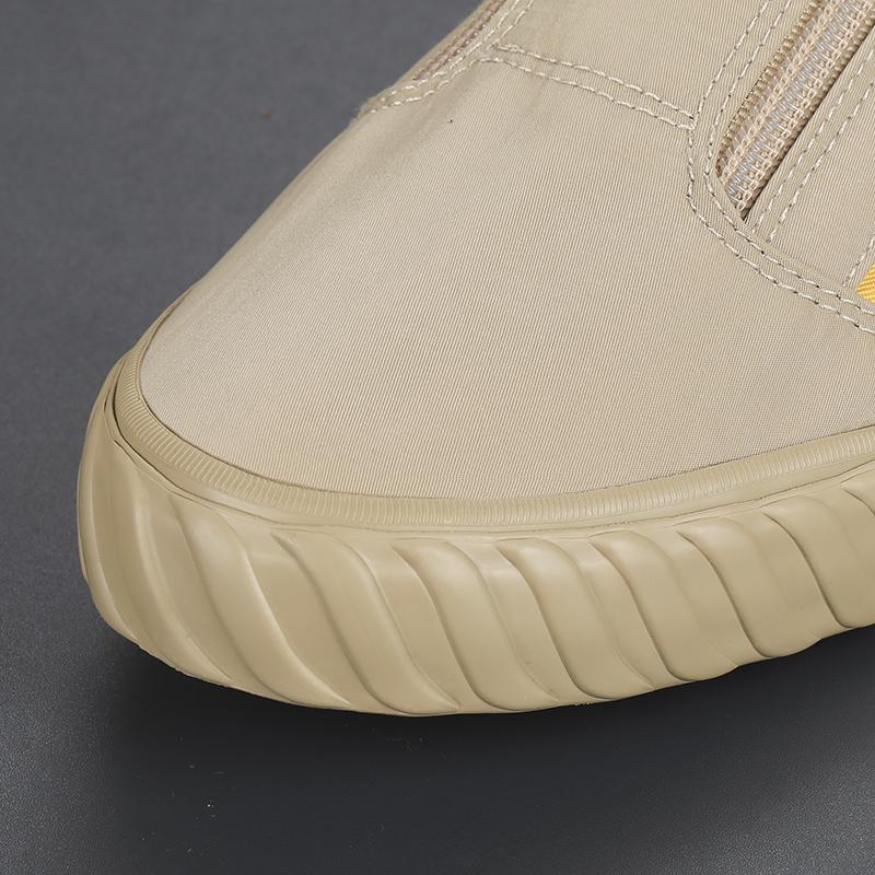 Holfredterse 5 Colour Autumn Men Lightweight Casual Flat Canvas Shoes Zip Slip On Espadrilles Ankle Shoes Outdoors Spring 20858