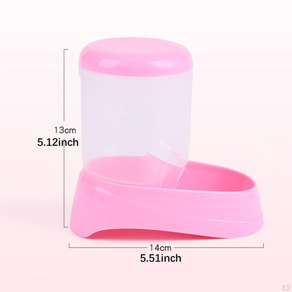 Automatischer Hamster-Futterspender, Tierfütterungsstation, leichte, transparente Mehrzweckschüssel