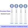 8/16Pcs Replacement Brush Heads for Oral B Electric Toothbrushes Floss Cross Action 3D Pro White Precision Standard Daily Clean