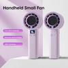 Portable Ice Compress Fan Mini Handheld Fan With Semiconductor Refrigeration Mute High-speed Personal Fan Rechargeable