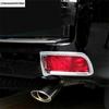 Front Rear Fog Lights Lamps Ring Cover Trim For Toyota Land Cruiser Prado FJ150 2014 - 2017 ABS Chrome Accessories Interior Kit