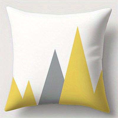 Home Decor Modern Geometric Pattern Digital Print Pillow Covers Pattern Cushion Cover Suitable For Sofa Bedroom Car Pillow Cover