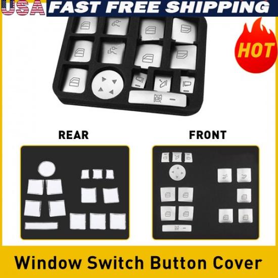 

Fit Mercedes-Benz CLA GLA GL Lift Car ML Window Button Switch Button Cover Trim