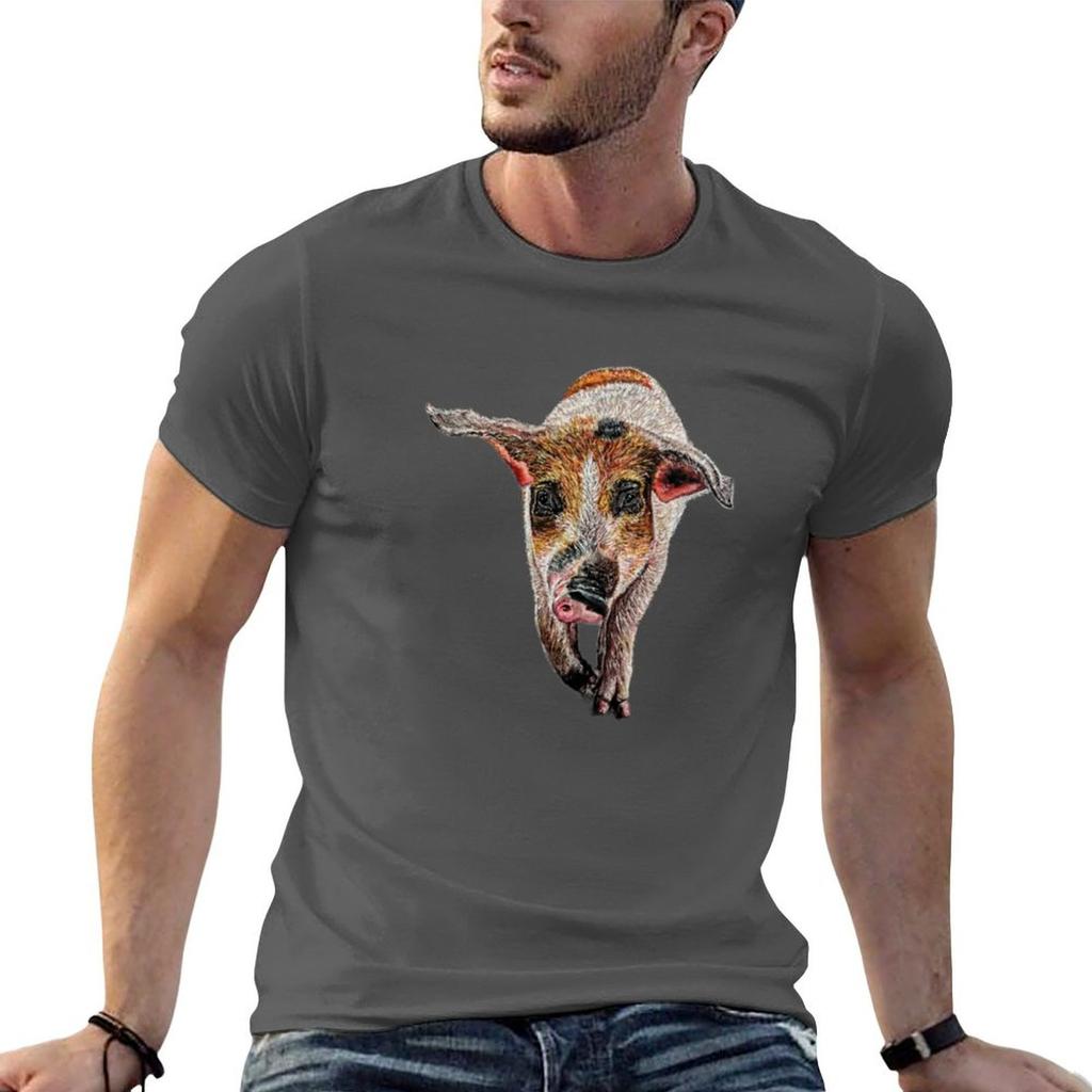 Fia The Rescued Pig Tshirt Funny T Shirts Dark Humor Unisex Tshirt Unisex T Shirt Graphic Tshirt