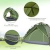 Tenda da campeggio per 3 persone Tenda automatica pop-up Portatile a doppio strato per festival Escursionismo Viaggi in famiglia Riparo