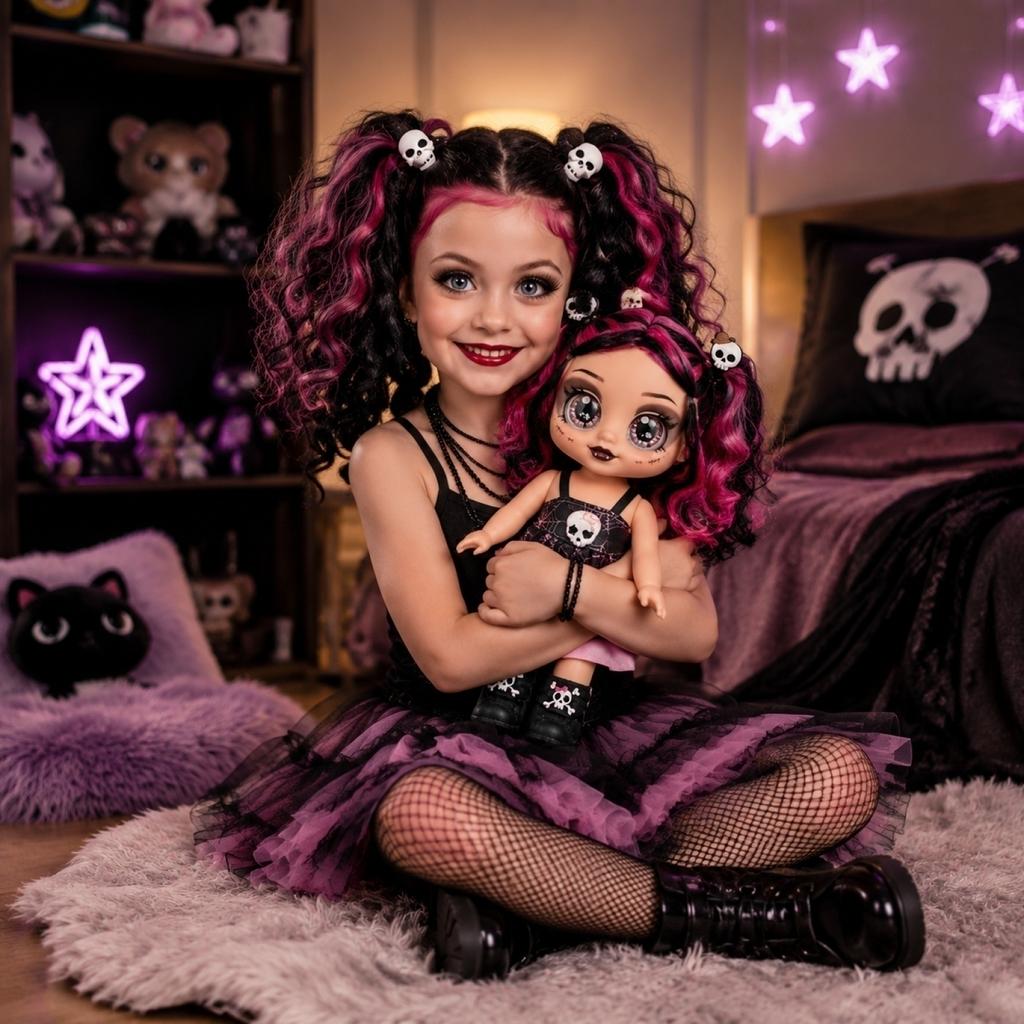 Collectible Doll with 3D Eyes and Music Feature Soft Vinyl Body Detailed Outfit and Accessories Suitable for Ages 3 and Up
