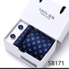 New Men'S Tie Set Gift Box 5-Piece Set Group Tie Business Dress Tie