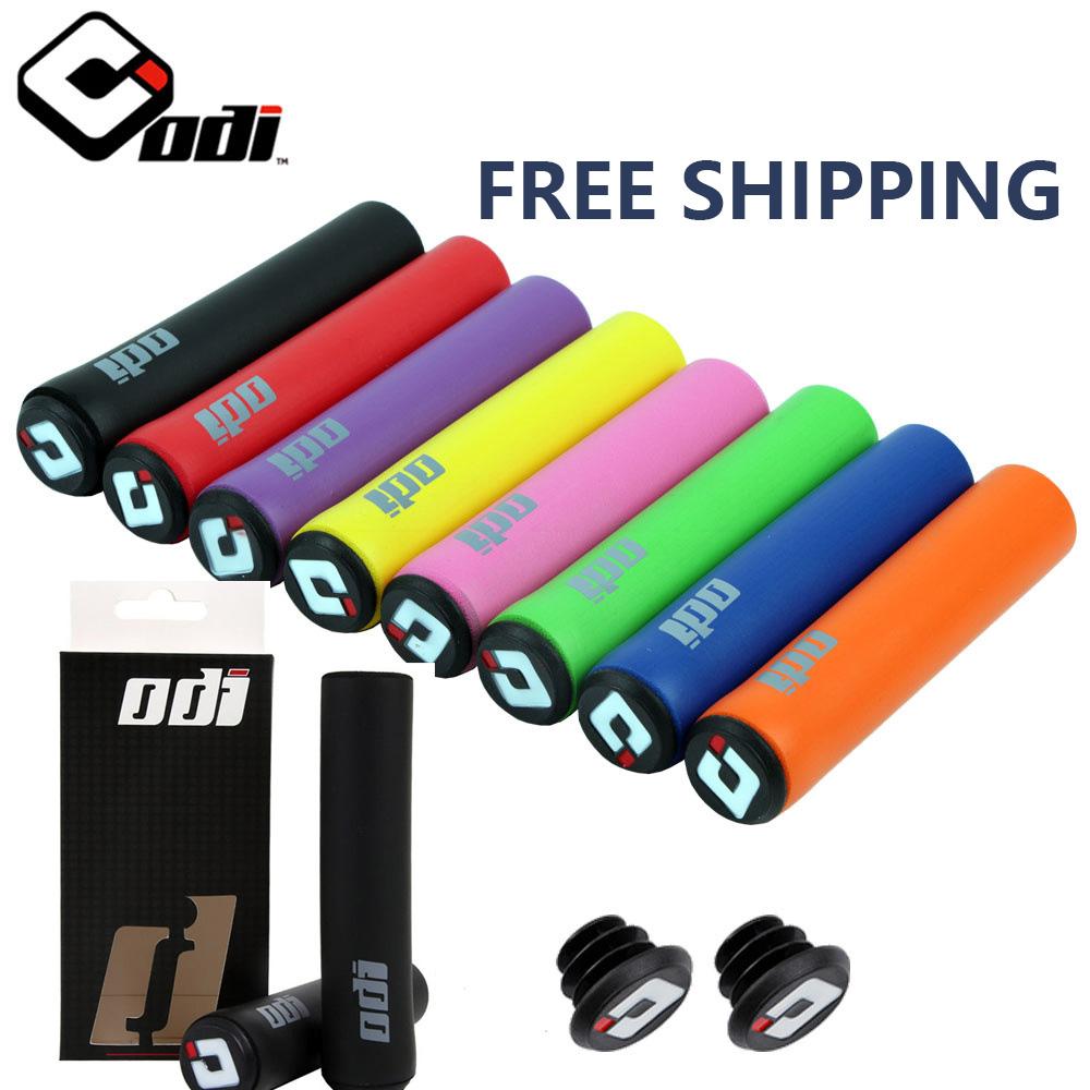 ODI Fietsstuurgrepen Hoge Kwaliteit Mountainbike MTB Grips Antislip Manchetten Schokabsorptie Fietshandvat Fietsonderdelen