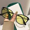 New Fashion Cat Eye Near Sight Eyewear Unisex Diopter Outdoor Night Vision Myopia Glasses Finished Prescription