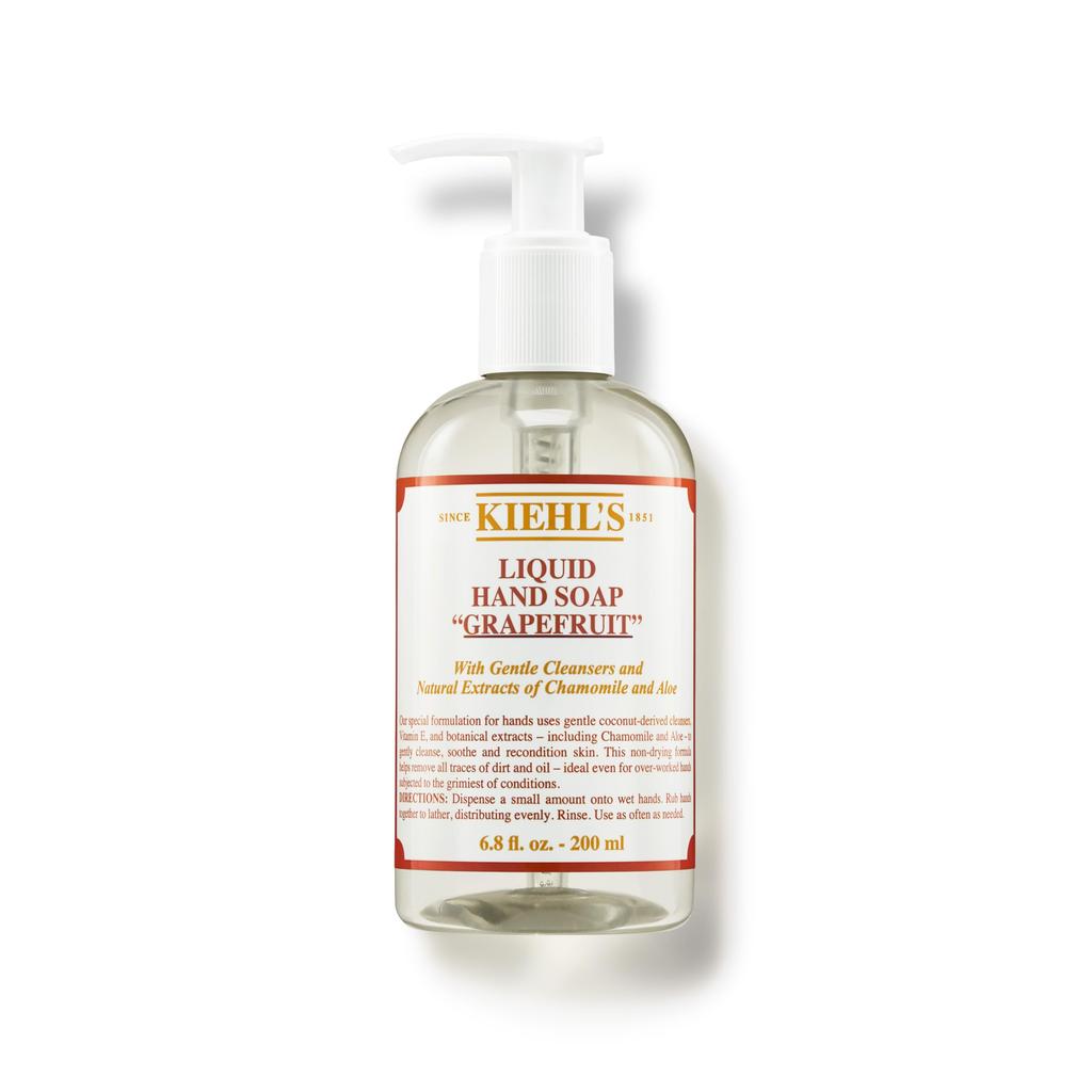 Kiehl's Hand Wash GF Grapefruit Scent 200mL Hand Soap Moisturizing Hand Soap for Men and Women Gift Authentic Product