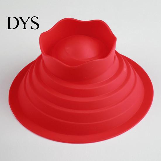 Cake Molds 3Pcs/Set Non-stick Easy Demoulding Soft Texture Tear Resistant Baking Silicone Big Top Giant Cupcake Fondant Moulds Bake Tool