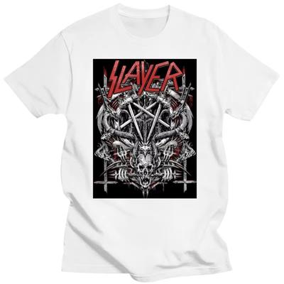 Slayer Show No Mercy Langarm T-Shirt Herren Vintage T-Shirt Harajuku Streetwear Hip Hop Baumwoll-T-Shirt Tee Tops
