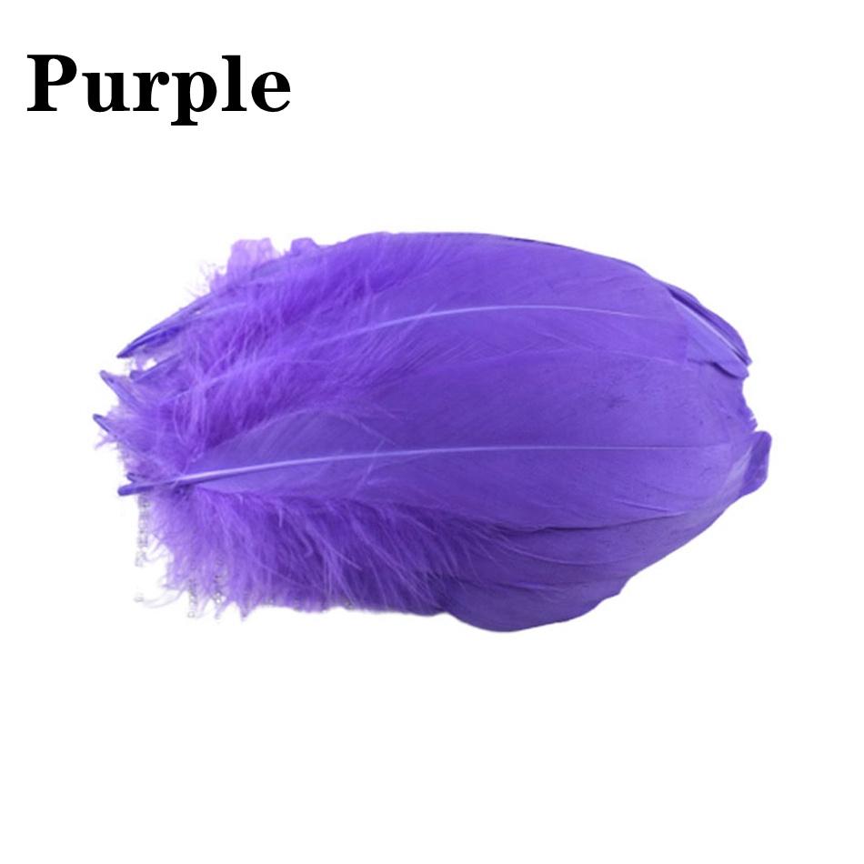 100Pcs Natural Goose Feathers Plumas Wedding Party White Feathers Christmas Crafts DIY Jewelry Making Decoration Accessories
