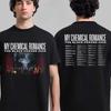 My Chemical Rounisexce The Black Parade Print Tee Red Chair Art Emo Rock Streetwear Casual Unisex