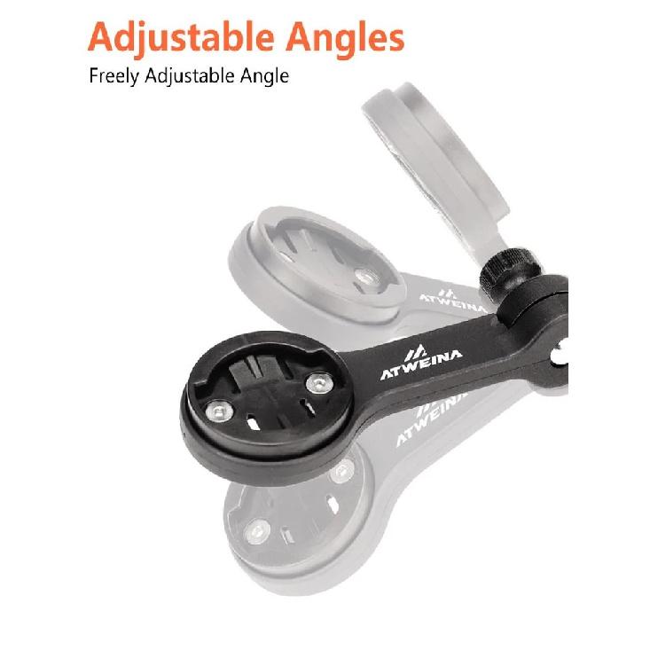 ATWEINA MTB Bicycle Watch Stand Adjustable Mountain Bike Aluminum Alloy Front Lamp Holder Riding Accessories