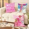 Legally Blonde Movie Cushion Cover Silky Short Plush Home Sofa Cushion Cover - Invisible Zipper Home Decoration