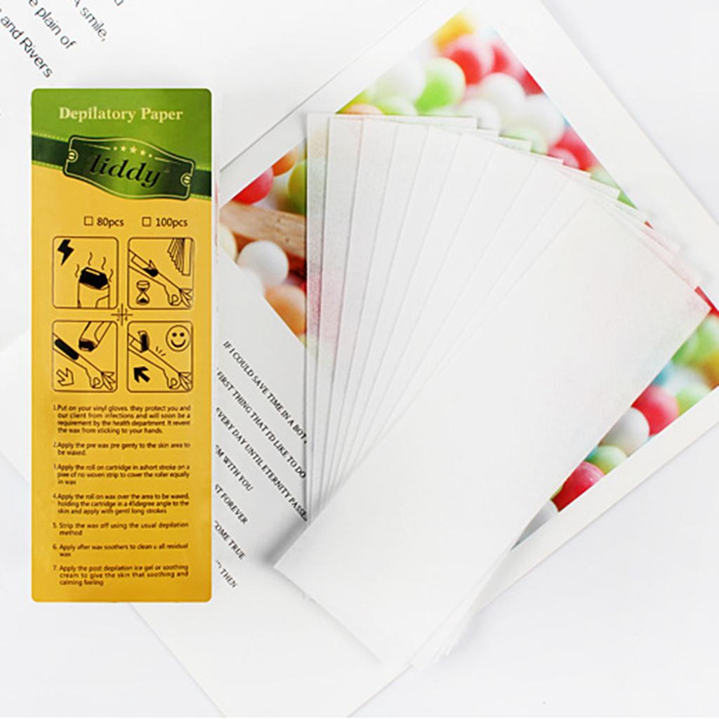 Liddy Sada voskové terapie Voskový stroj Rychle se rozpouštějící váleček na odstraňování chloupků Depilační vosk Depilační papírky