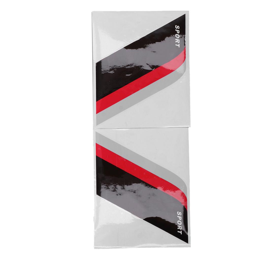 2pcs Car Body Sticker Sports 3 Colors Waterproof Decorative Stripe Decals for Vehicles