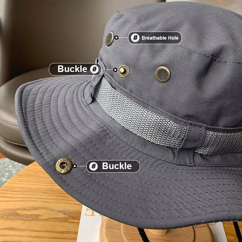 Sun Hats for Men Women Bucket Hat UPF 50+ Boonie Hat Foldable UV Protection Hiking Beach Fishing Summer Safari